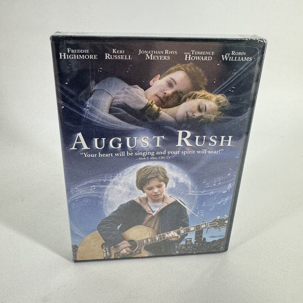 August Rush (DVD, 2007) Freddie Highmore NEW SEALED